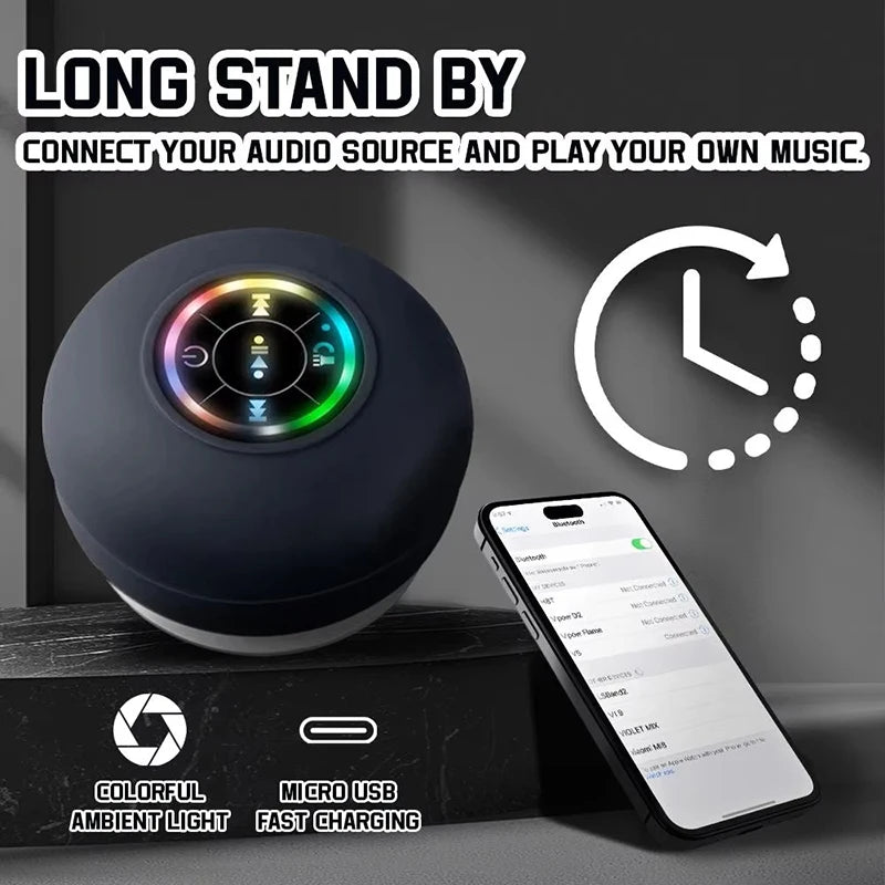 Mini LED Bluetooth Speaker - additional angle