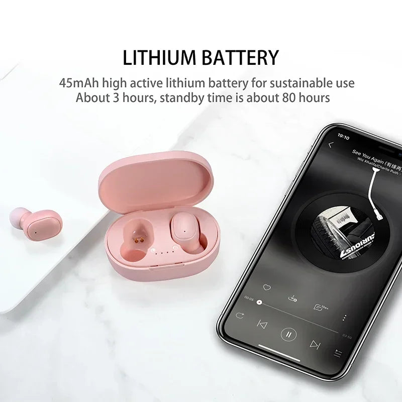 TWS Wireless Earbuds - additional angle