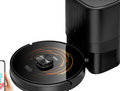 ABIR K30 Robot Vacuum with Auto-Empty Dock - real product photo